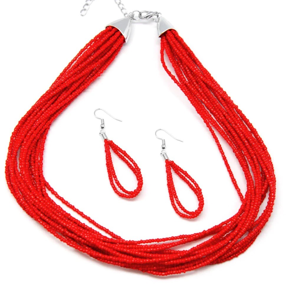 β€οΈβπ₯5/$25β€οΈβπ₯ Wide Open Spaces Red Necklace - Picture 2 of 3